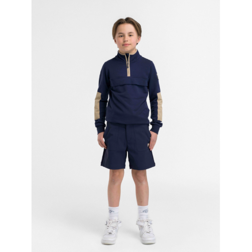 Bilde av WoolLand Moelv sweater brushed fleece boy  Sand